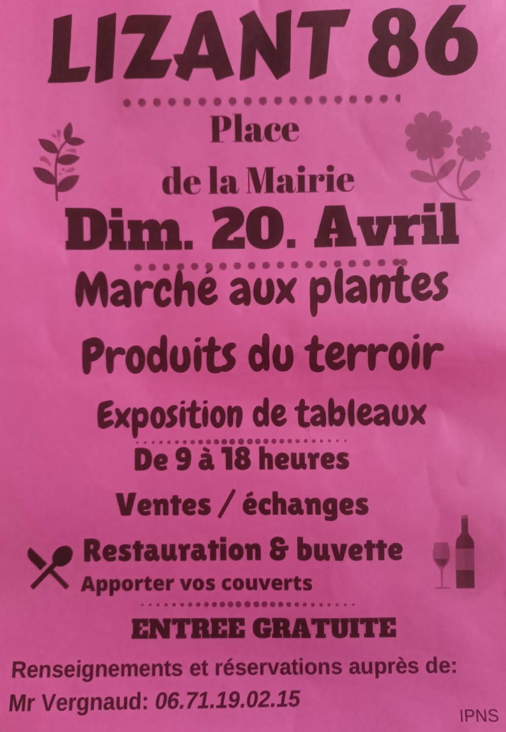 marche aux plantes 2025