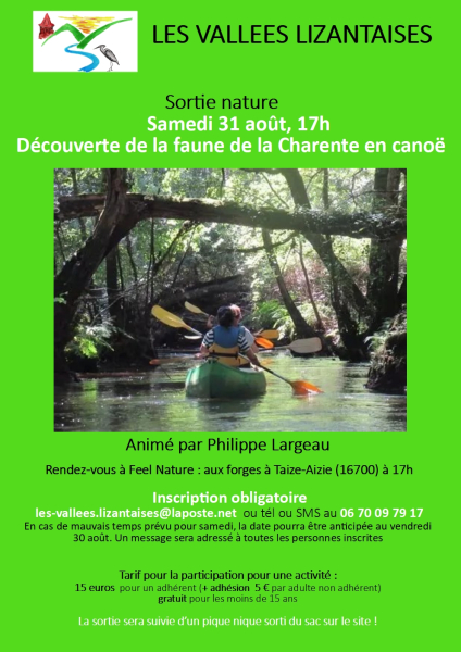sorie-canoé